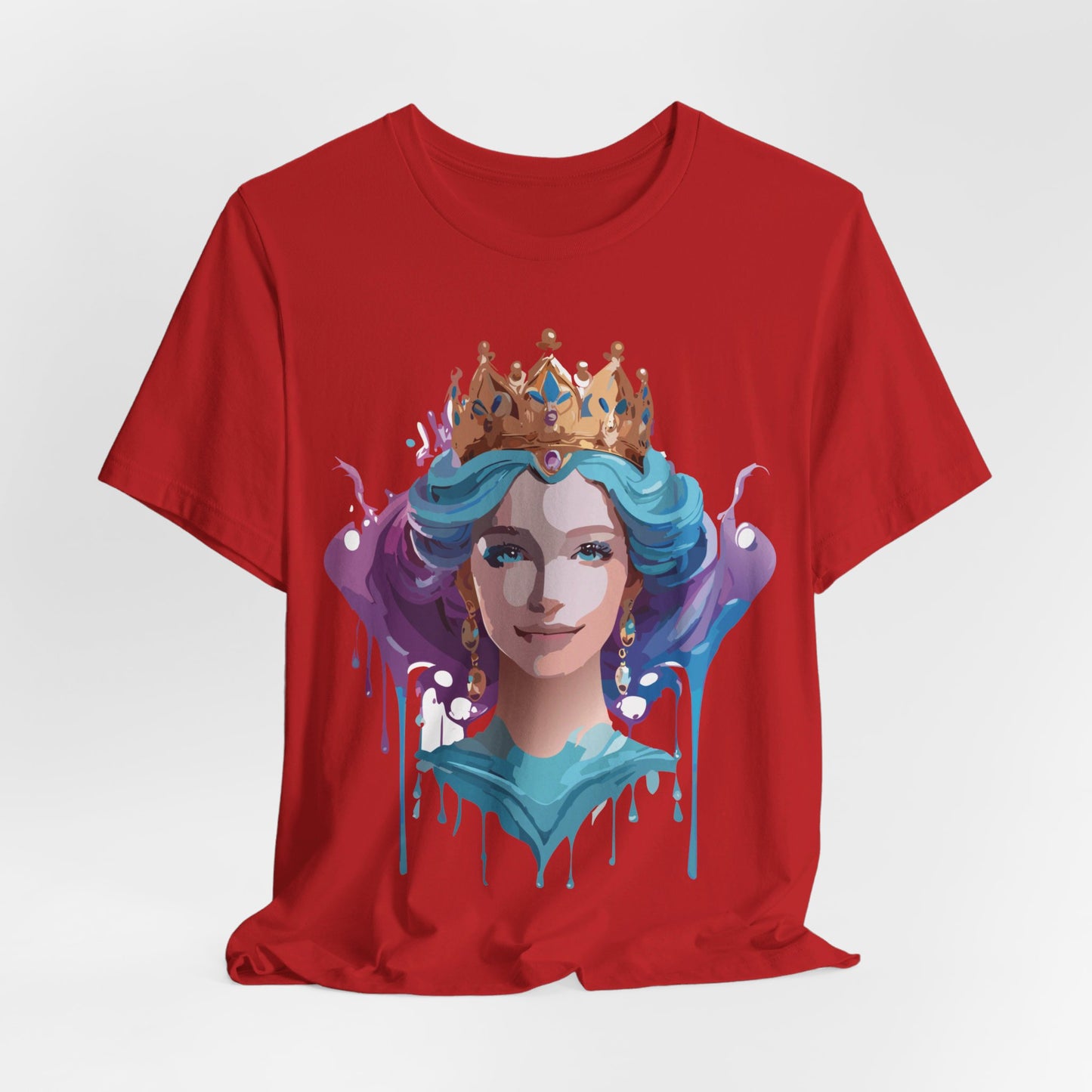 T-Shirt aus natürlicher Baumwolle – Queen Collection