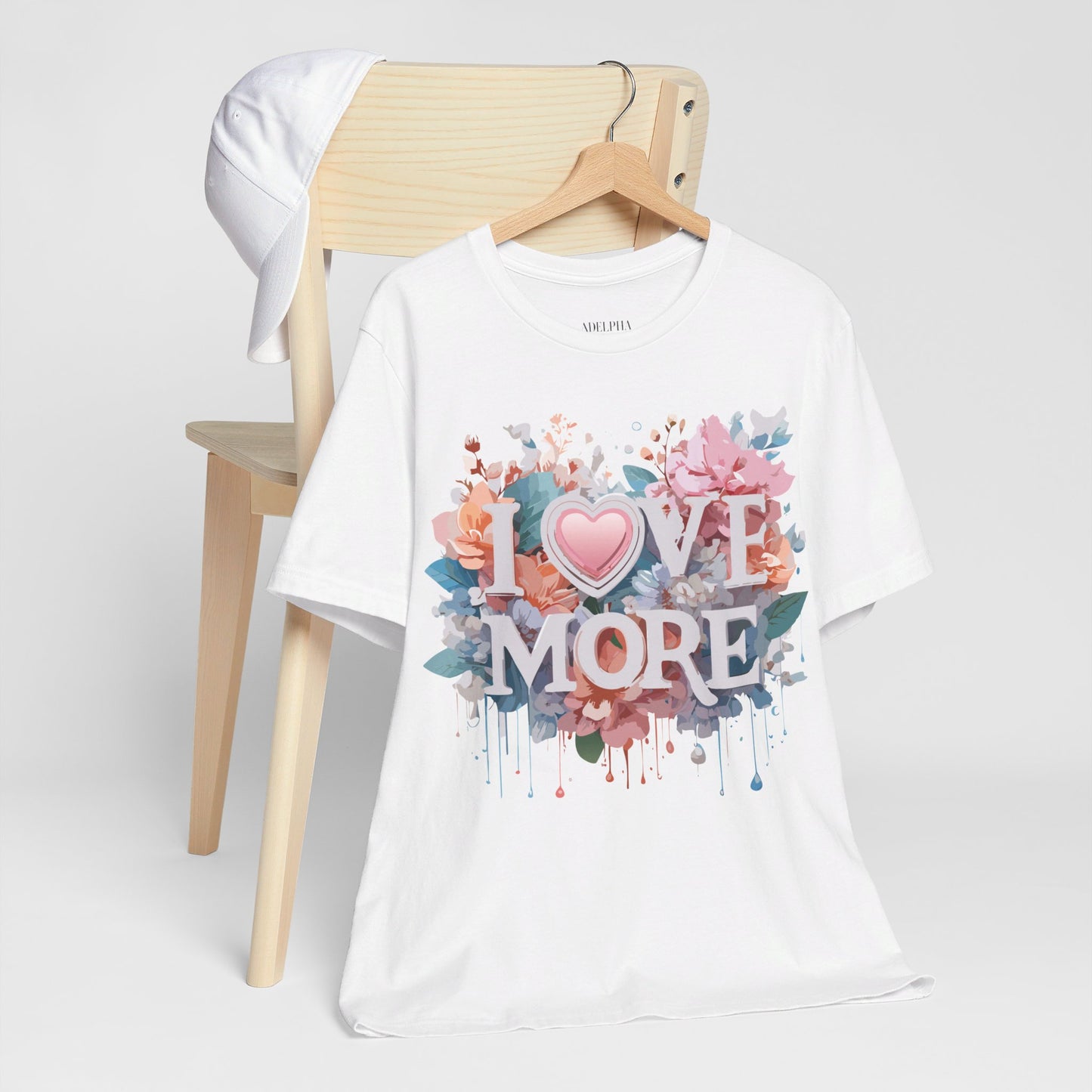 T-Shirt aus natürlicher Baumwolle – Love Story-Kollektion