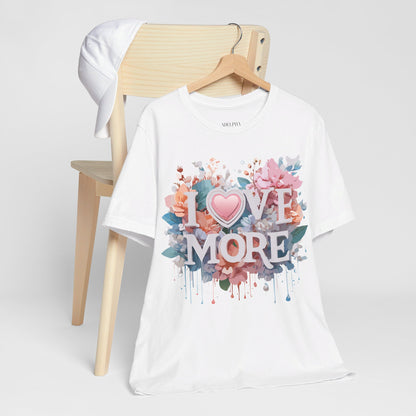 Natural Cotton Tee Shirt - Love story Collection Printify