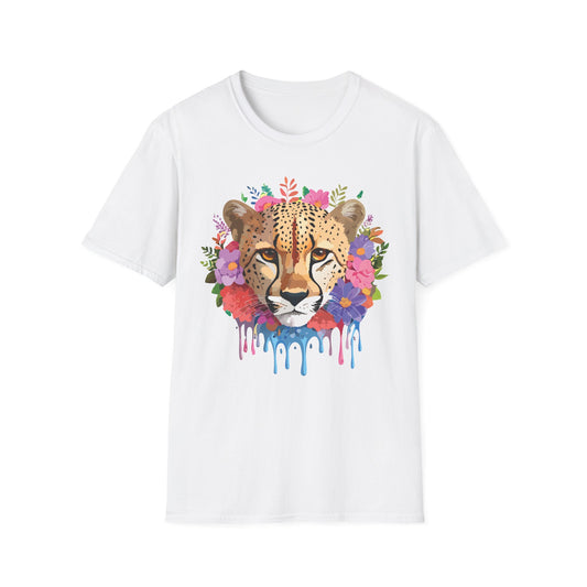 Cheetah Shirt, Shirt with Cheetah, Cheetah Tee, Shirt with Animals