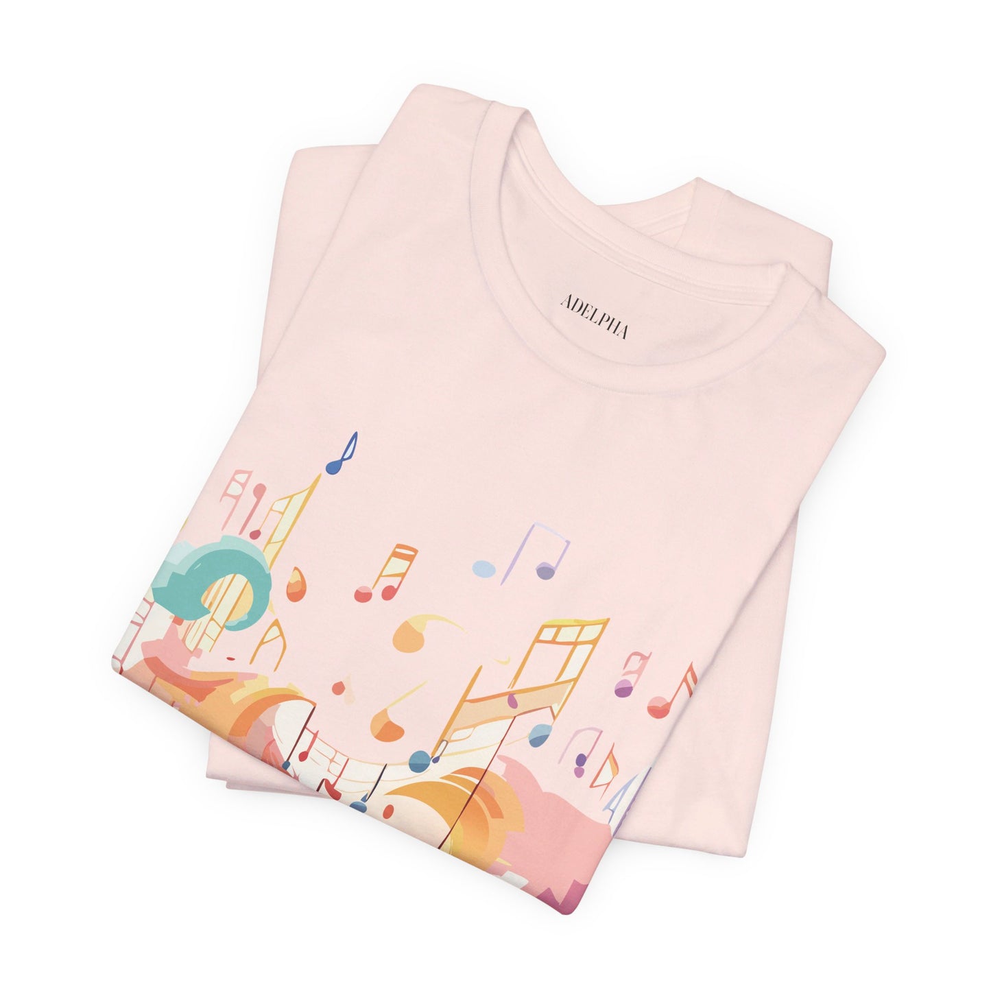 T-shirt en coton naturel - Collection Musique