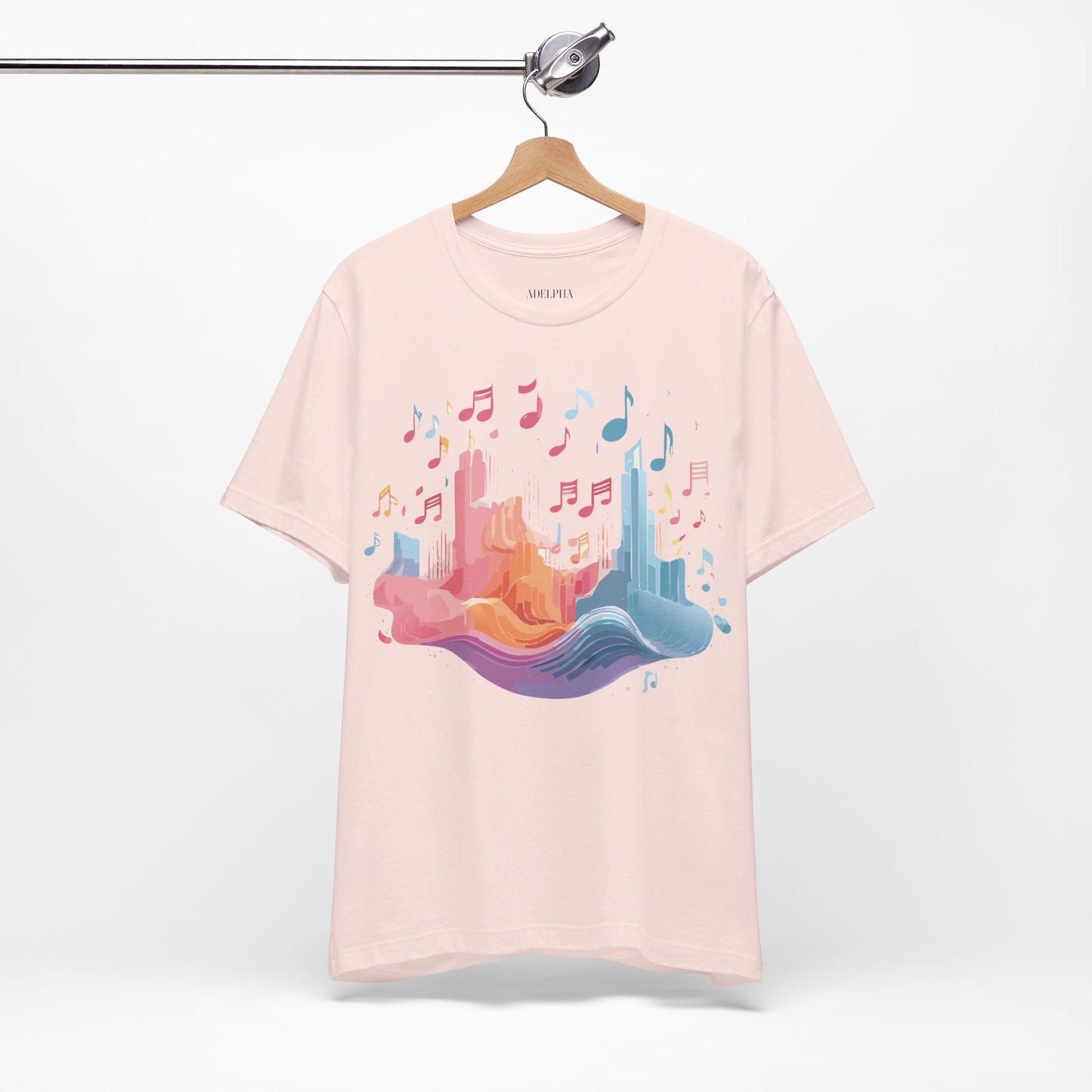 T-shirt en coton naturel - Collection Musique