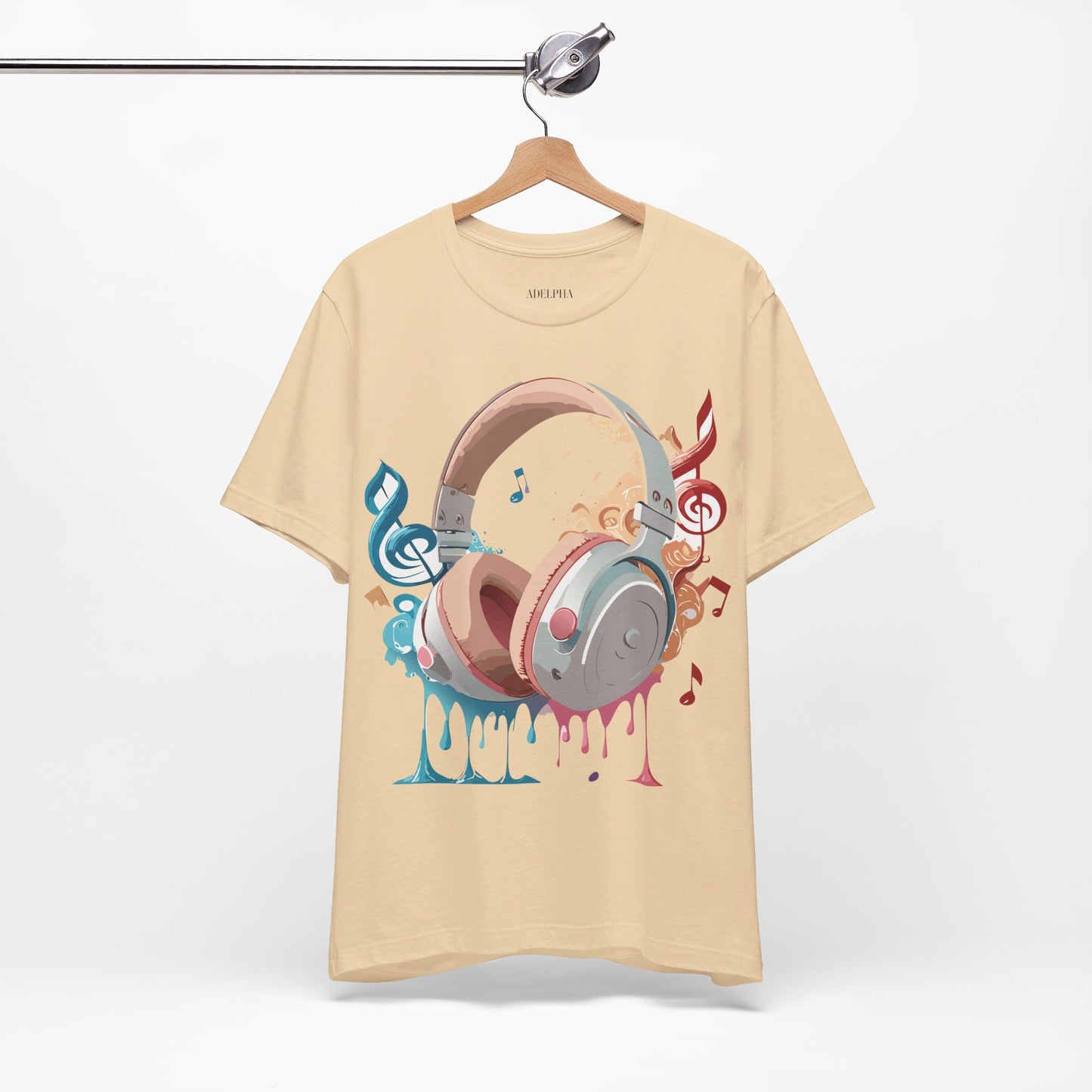 T-shirt en coton naturel - Collection Musique