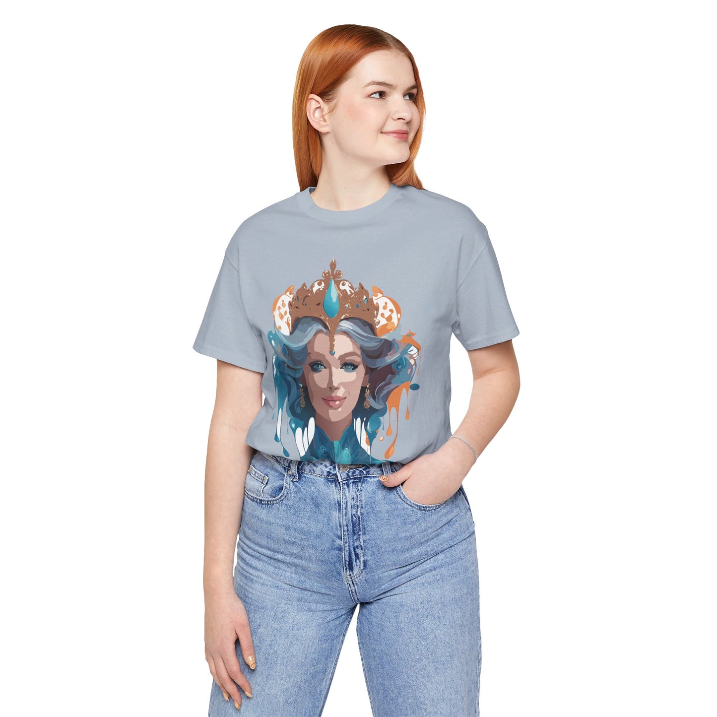 Natural Cotton Tee Shirt - Queen Collection