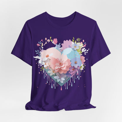 Natural Cotton Tee Shirt - Love Story Collection Printify