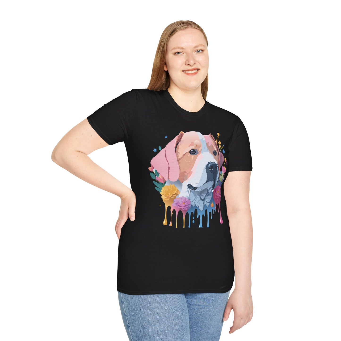 Dog Shirt, Shirt with Dog, Animal Tee, Shirt with Animals