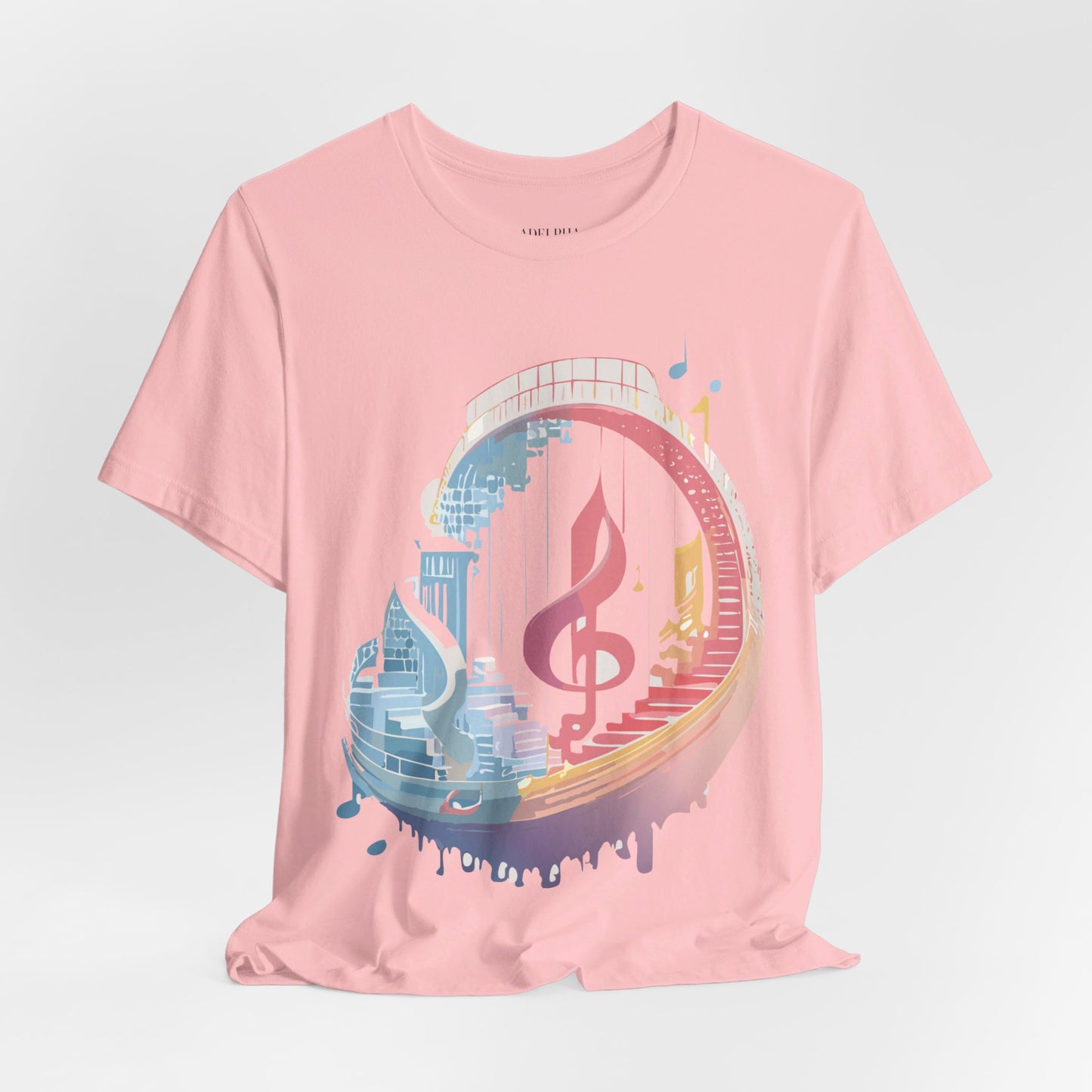 T-shirt en coton naturel - Collection Musique