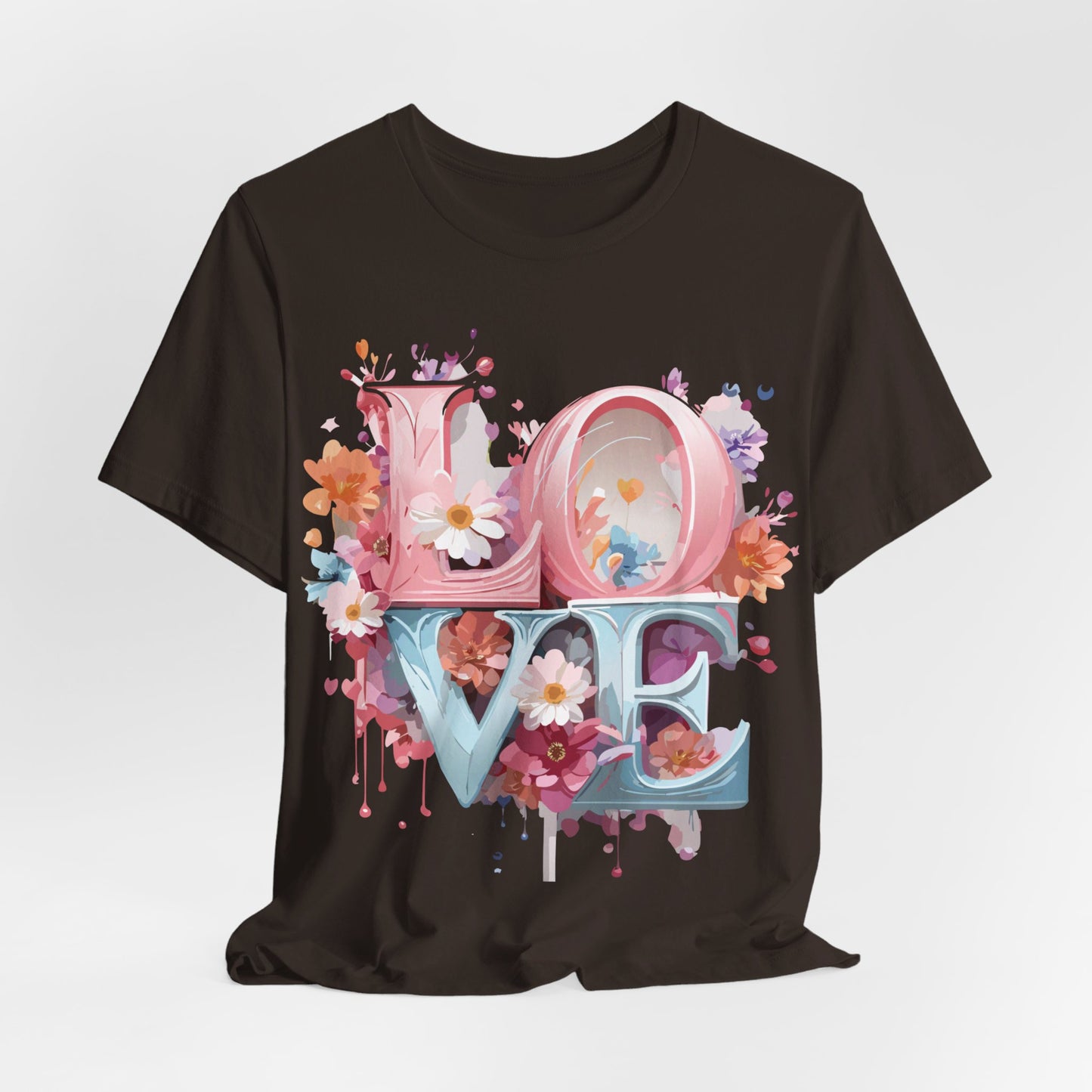 T-Shirt aus natürlicher Baumwolle – Love Story Collection