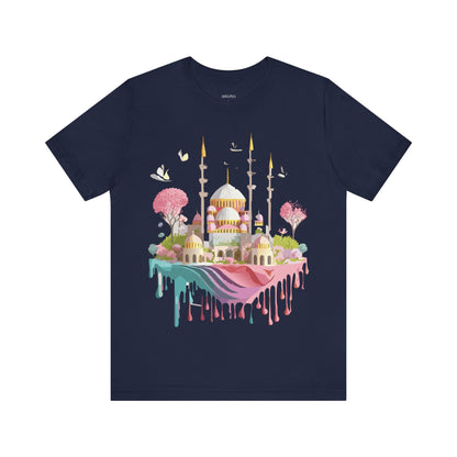Natural Cotton Tee Shirt - Istanbul, Turkey Printify