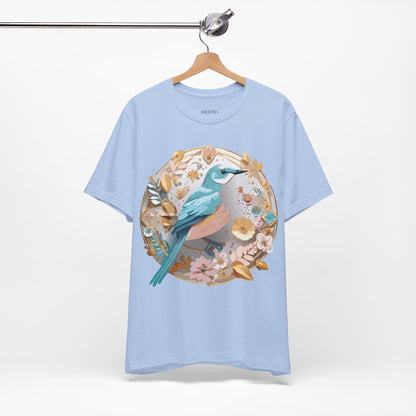 Natural Cotton Tee Shirt - Medallion Collection Printify