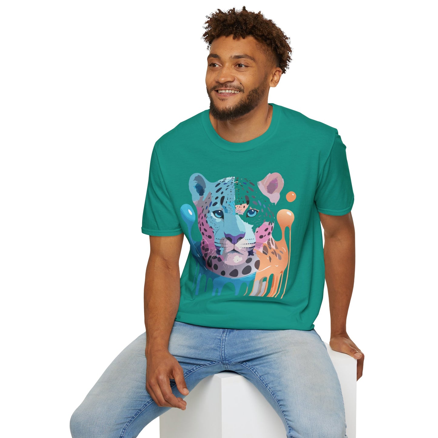 Cheetah Shirt, Shirt with Cheetah, Cheetah Tee, Shirt with Animals