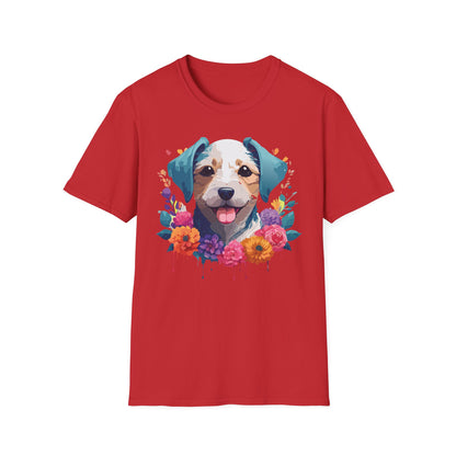 Dog Shirt Unisex Animal Tee Softstyle 64000 Gildan RingSpun Cotton