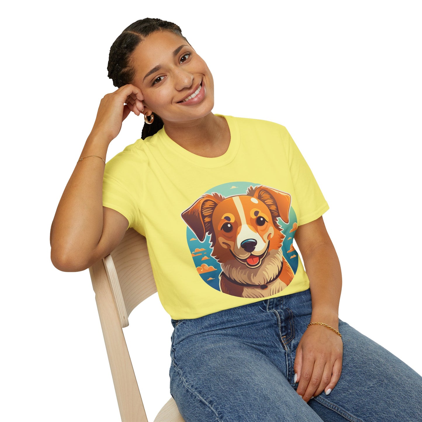Dog Shirt, Shirt with Dog, Animal Tee, Shirt with Animals