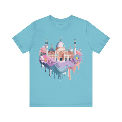 Natural Cotton Tee Shirt - Beautiful Places Collection - Venice Printify