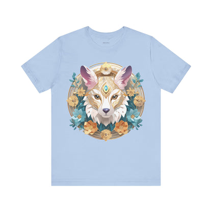 Natural Cotton Tee Shirt - Medallion Collection Printify