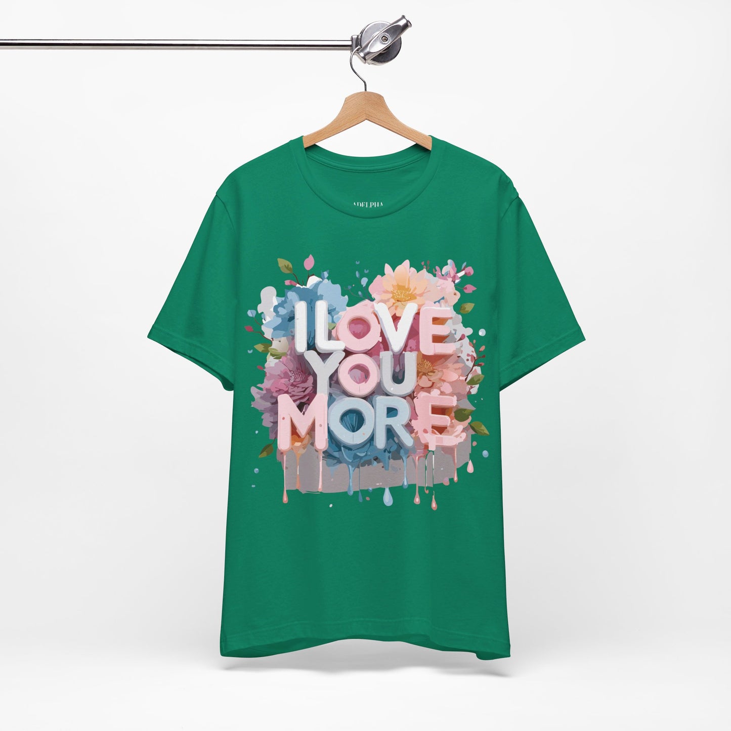 T-Shirt aus natürlicher Baumwolle – Love Story Collection