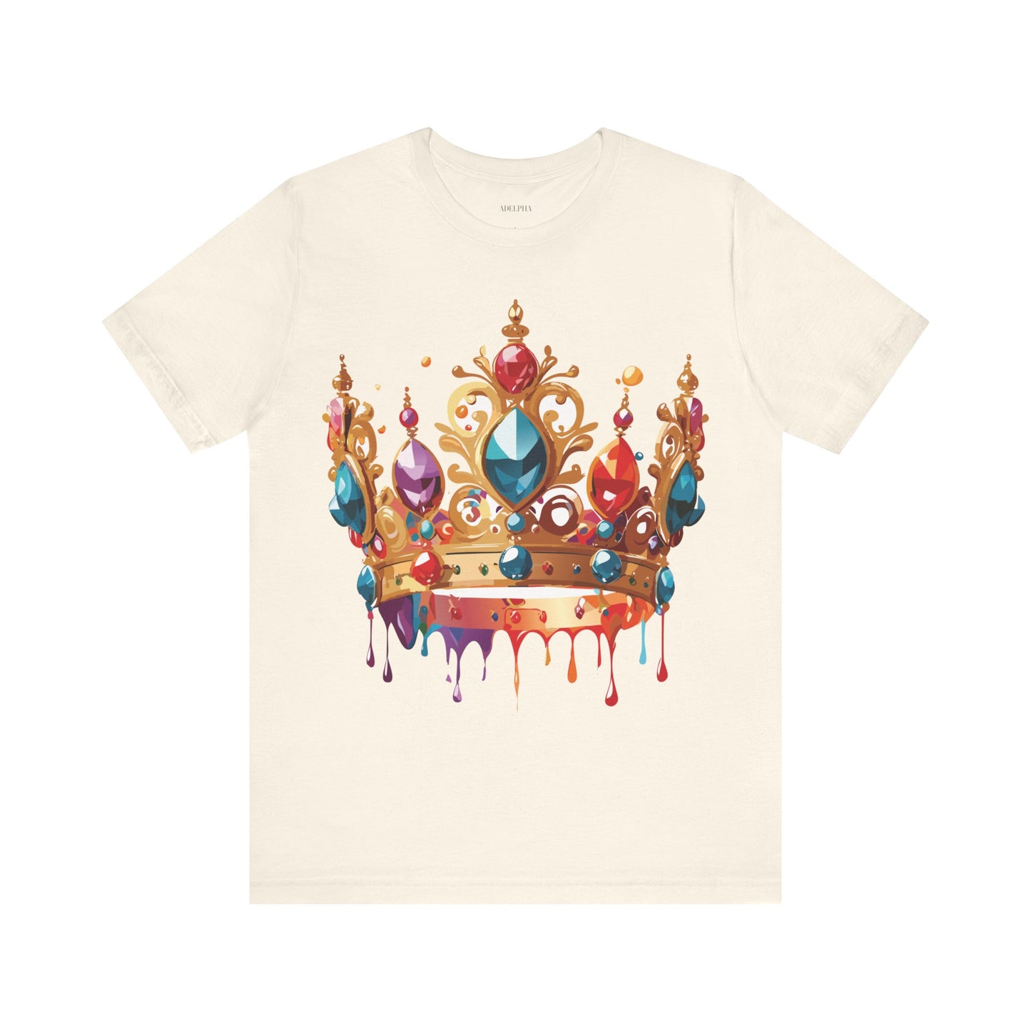 T-Shirt aus natürlicher Baumwolle – Queen Collection