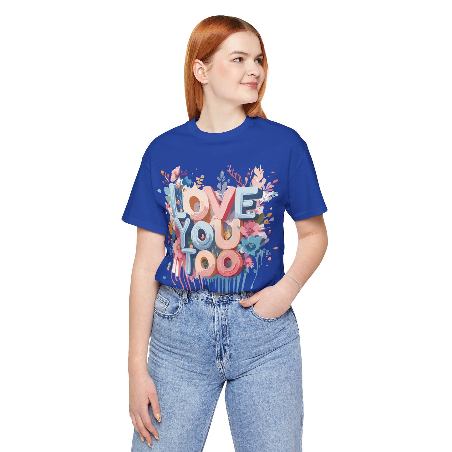 T-Shirt aus natürlicher Baumwolle – Love Story Collection