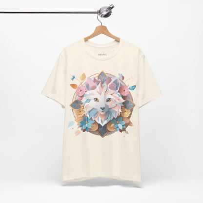 Natural Cotton Tee Shirt - Medallion Collection Printify