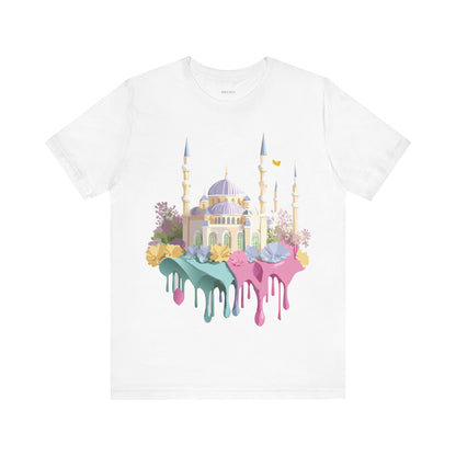 Natural Cotton Tee Shirt - Istanbul, Turkey Printify
