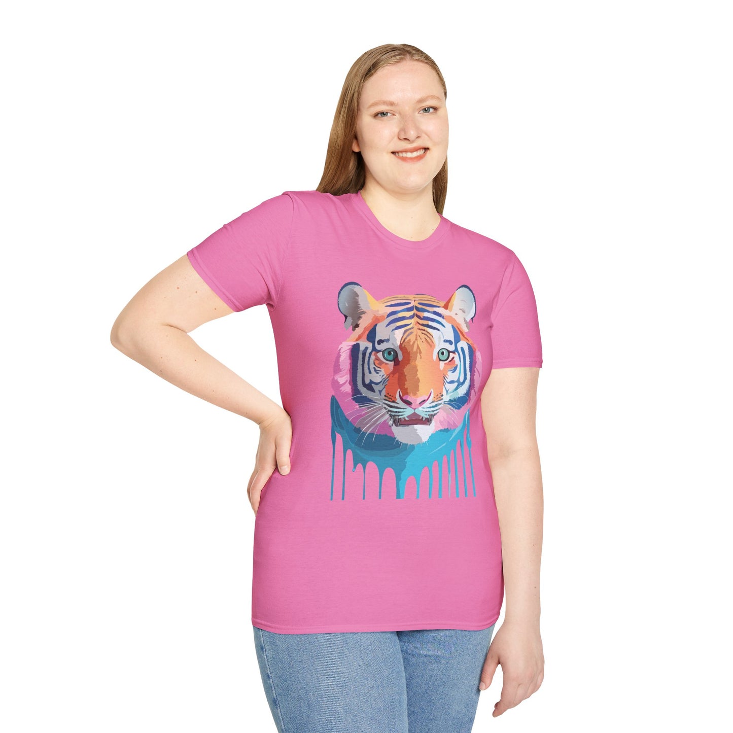 Tiger Shirt, Shirt with Tiger, Animal Tee, Shirt with Animals