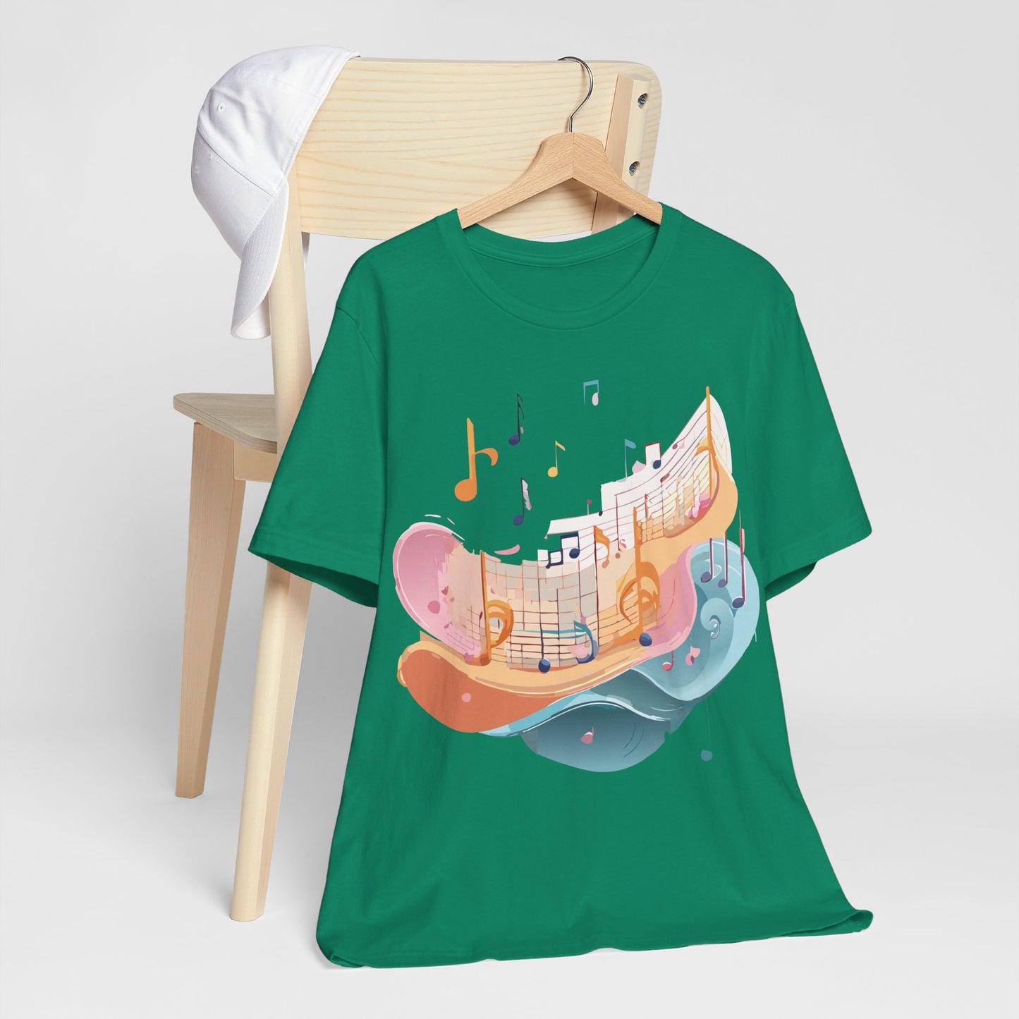 T-shirt en coton naturel - Collection Musique