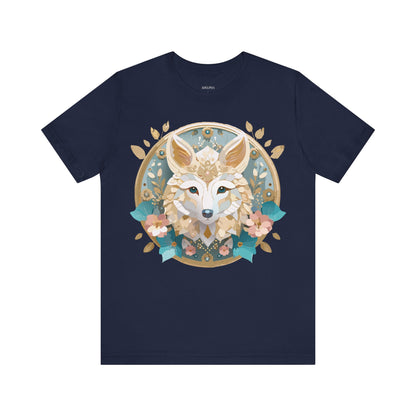 Natural Cotton Tee Shirt - Medallion Collection Printify