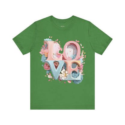 Natural Cotton Tee Shirt - Love Story Collection Printify