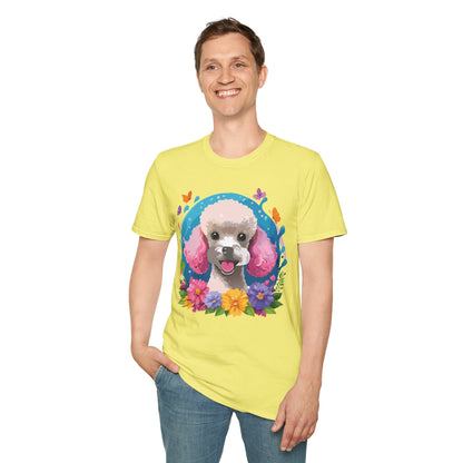 Dog Shirt With Animals Unisex Softstyle Tee 100 Percent Cotton Gildan 64000