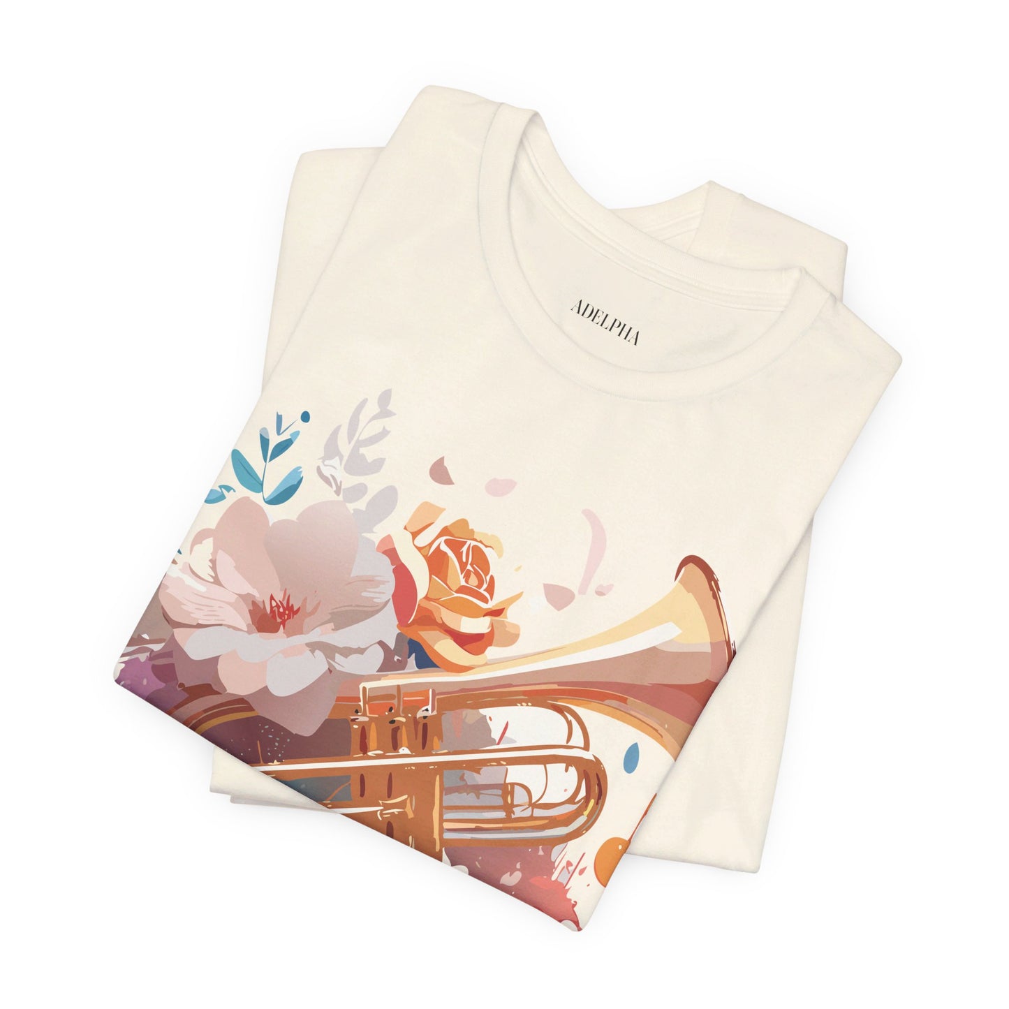 T-shirt en coton naturel - Collection Musique