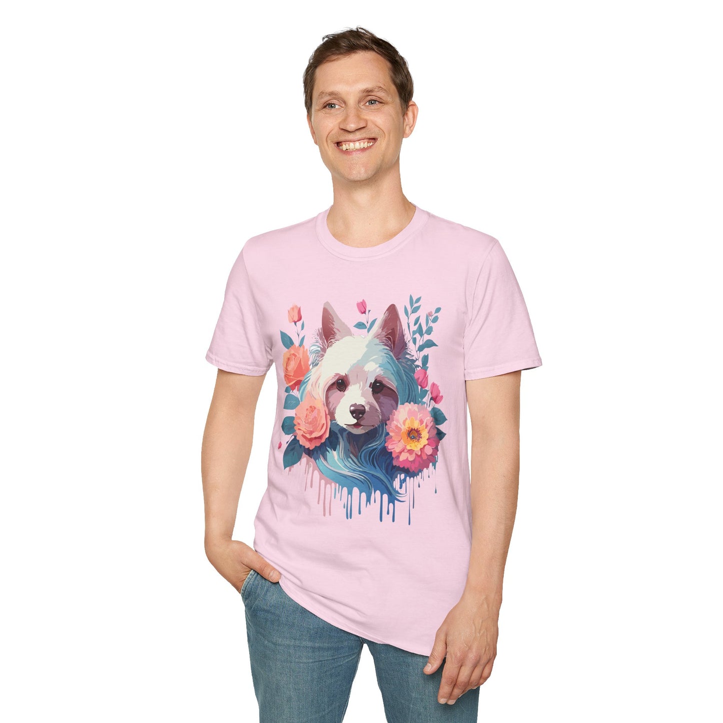 Dog Shirt, Shirt with Dog, Animal Tee, Shirt with Animals