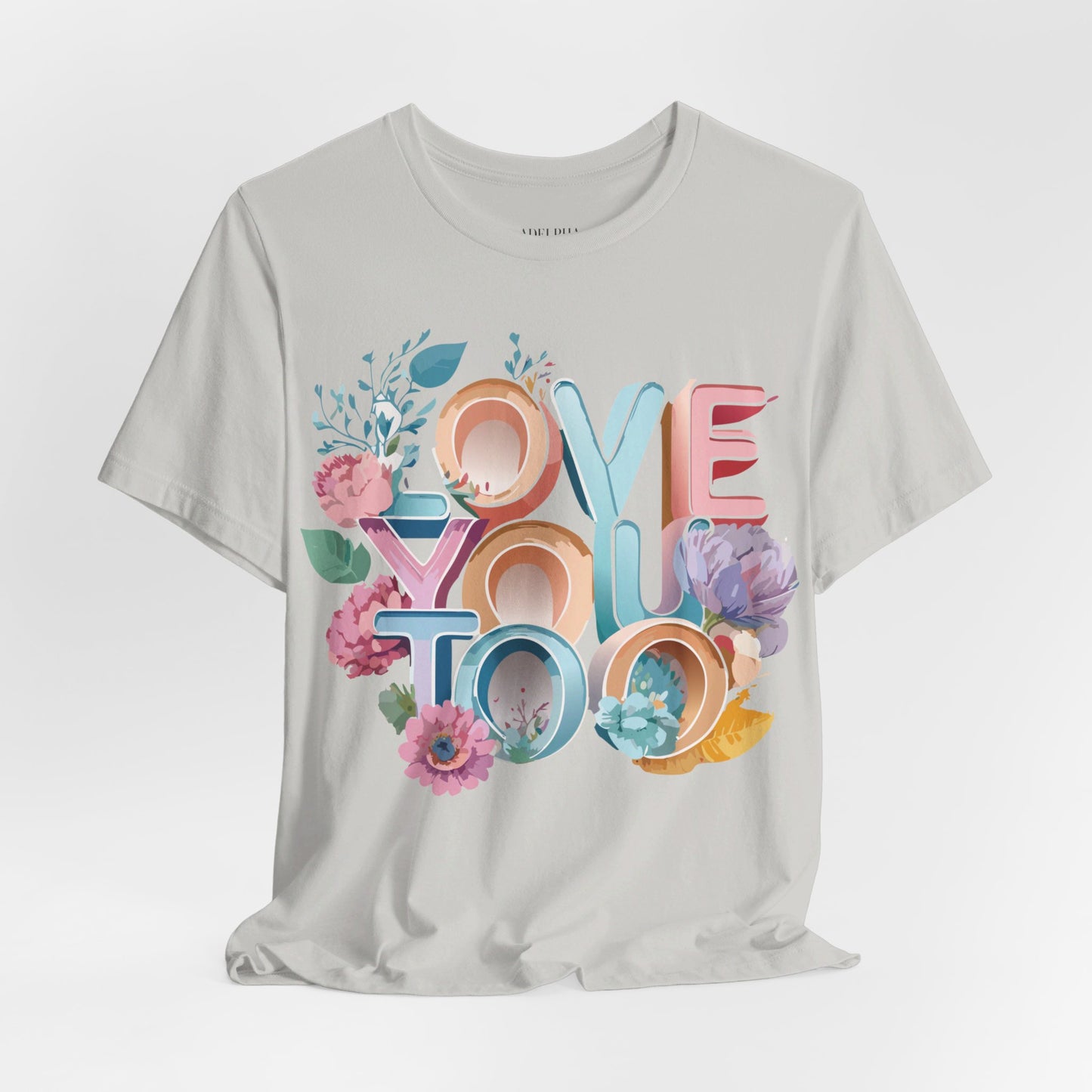 T-shirt en coton naturel - Collection Love story