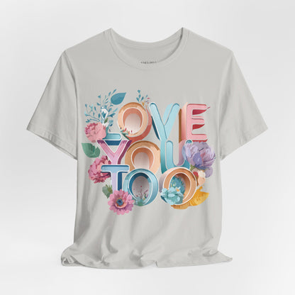 Natural Cotton Tee Shirt - Love story Collection Printify