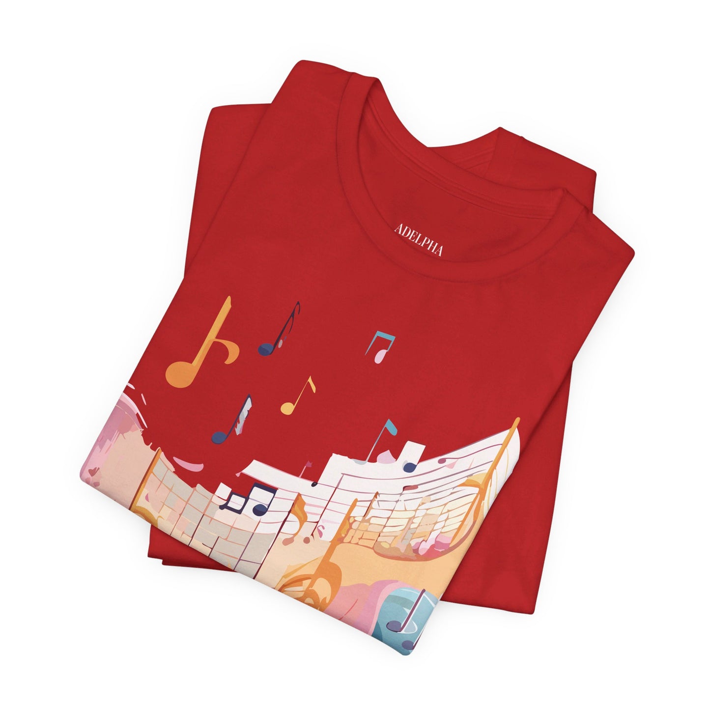 Natural Cotton Tee Shirt - Music Collection