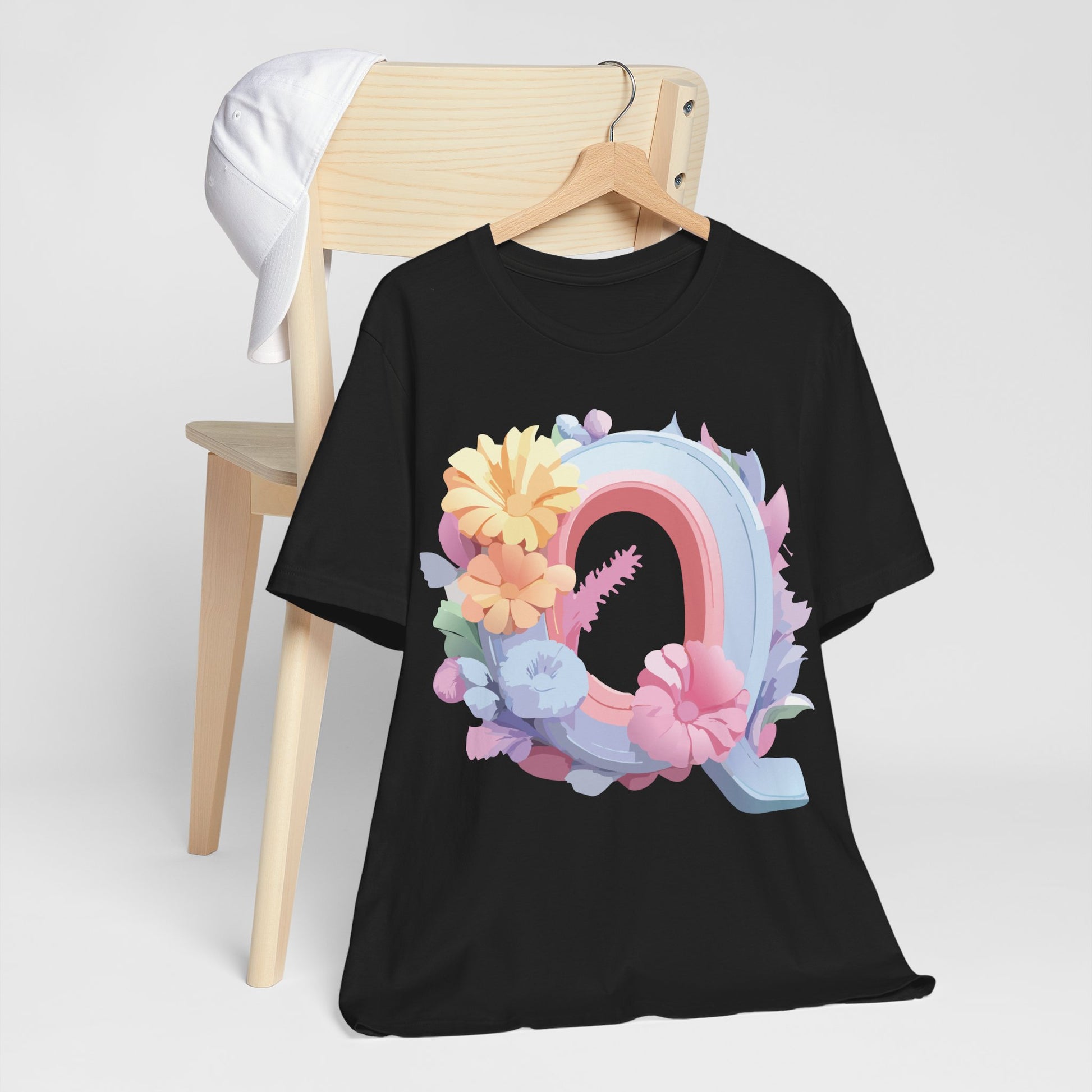 Letter Shirt, Letter Q Shirt - ADELPHA