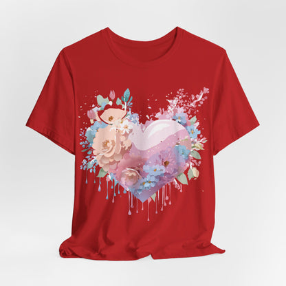 Natural Cotton Tee Shirt - Love Story Collection Printify