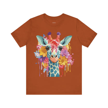 Shirt with Animals | Giraffe Printify