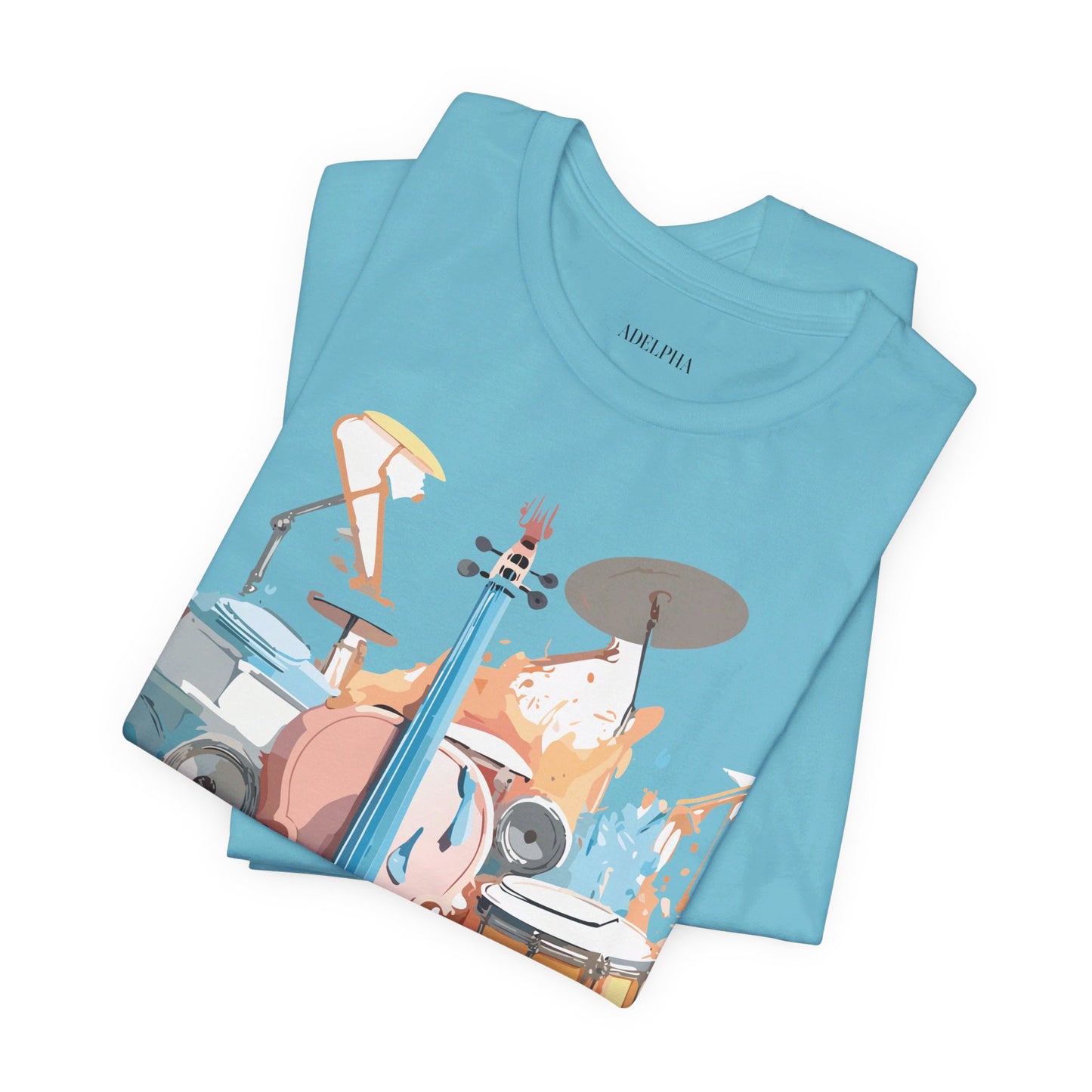 T-shirt en coton naturel - Collection Musique