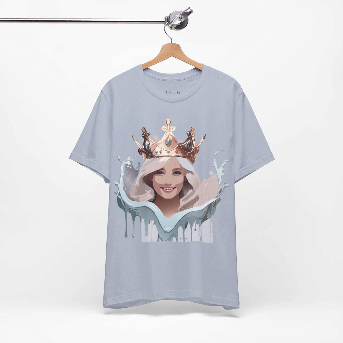 T-shirt en coton naturel - Collection Queen