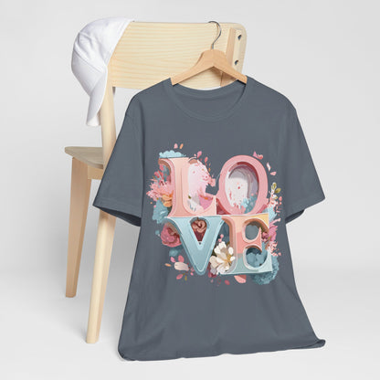 Natural Cotton Tee Shirt - Love Story Collection Printify