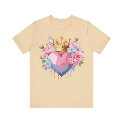 Natural Cotton Tee Shirt - Love story Collection Printify