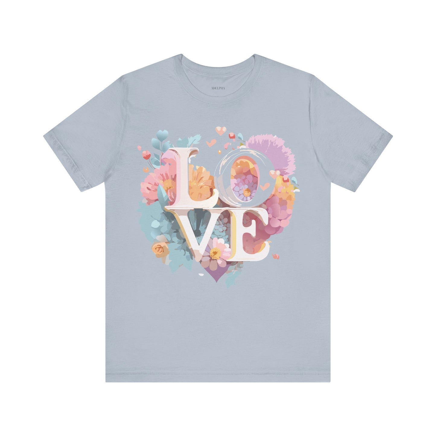 T-shirt en coton naturel - Collection Love story