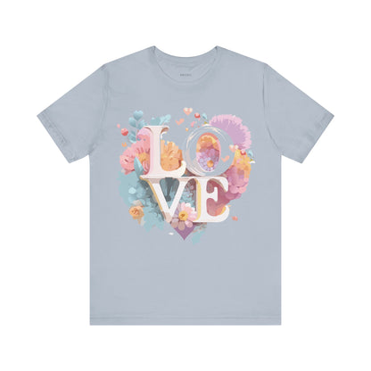 Natural Cotton Tee Shirt - Love story Collection Printify