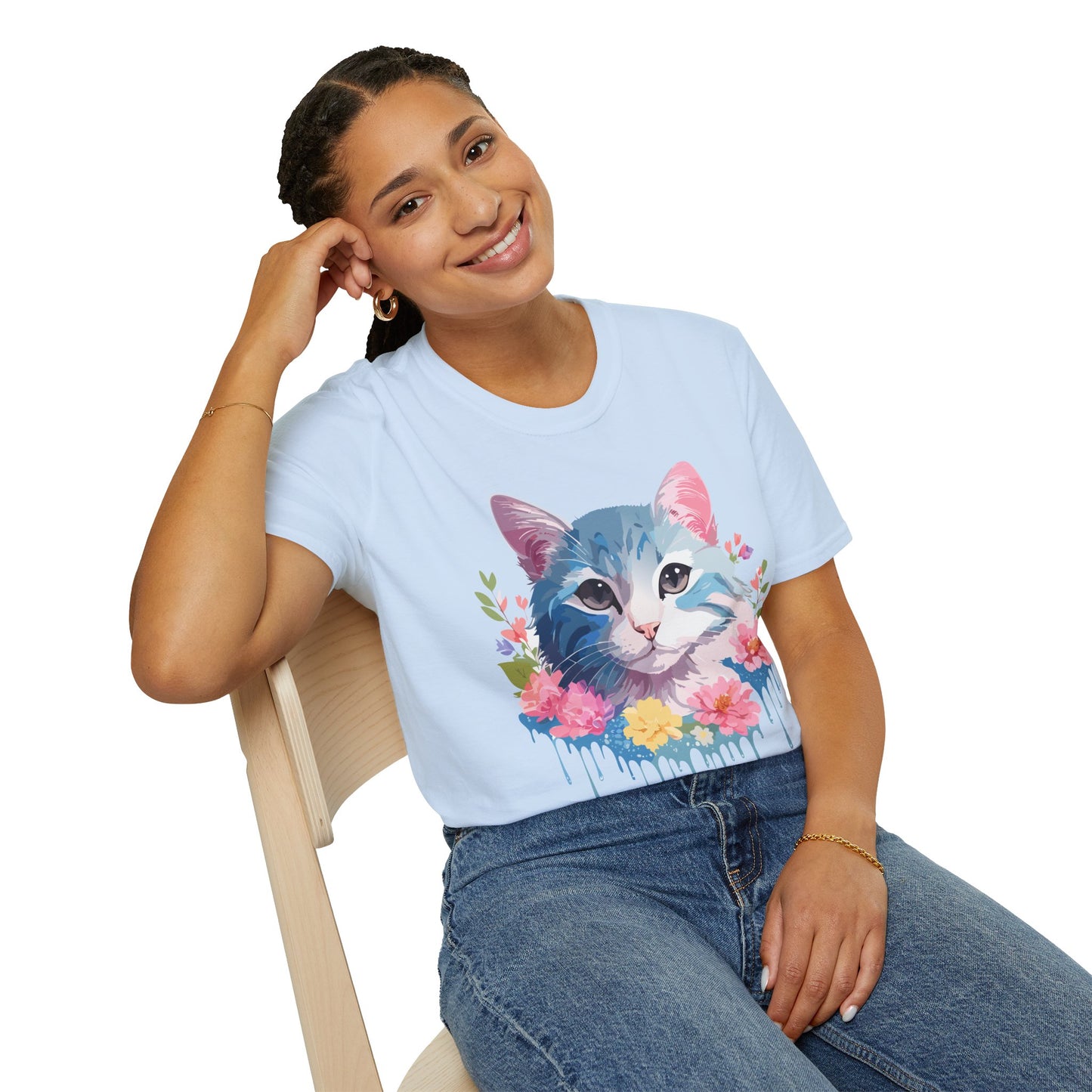 Cat Shirt, Shirt with Cat, Cats Tee, Kitten Tee