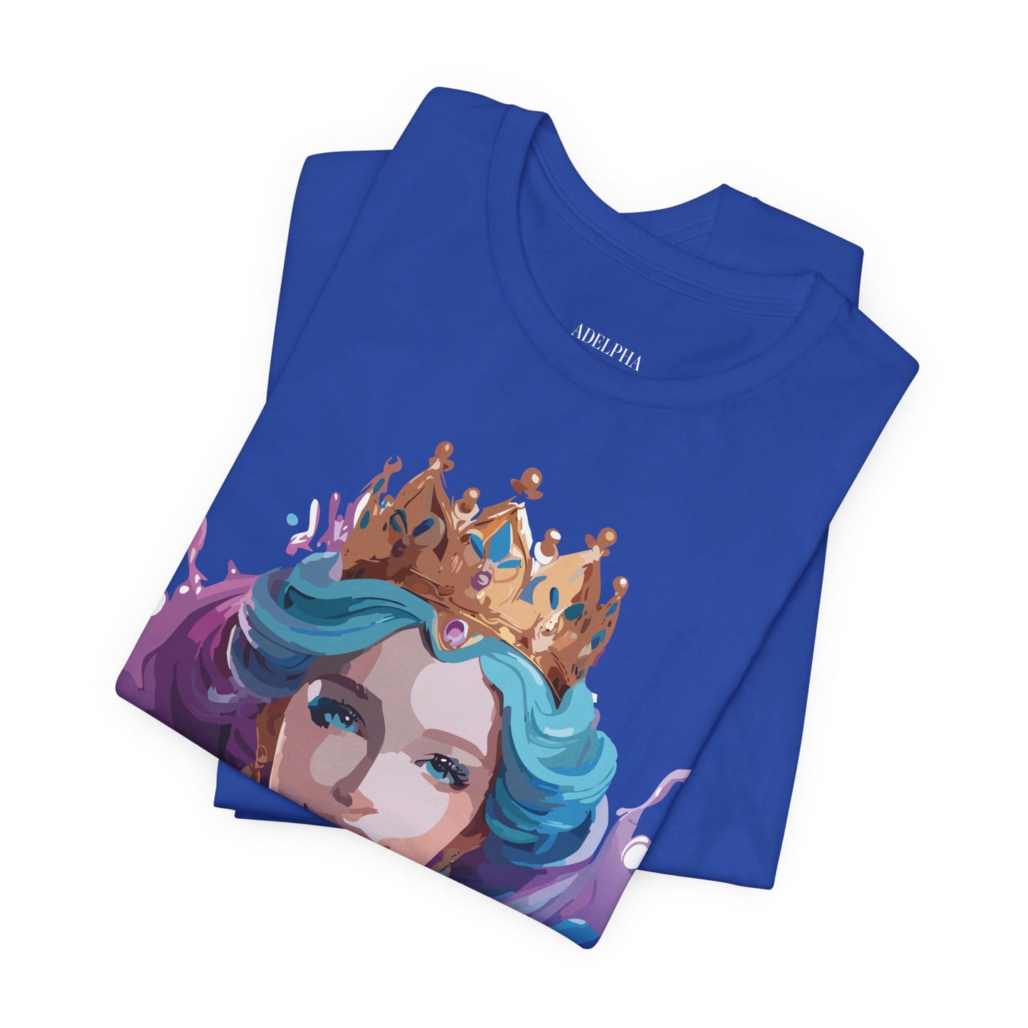 T-Shirt aus natürlicher Baumwolle – Queen Collection