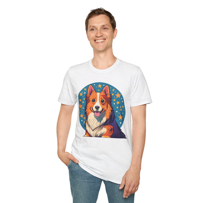 Unisex Dog Shirt Animal Print Tee Gildan Softstyle 64000 Tee