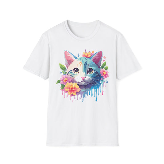Cat Shirt, Shirt with Cat, Cats Tee, Kitten Tee