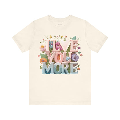 Natural Cotton Tee Shirt - Love story Collection Printify