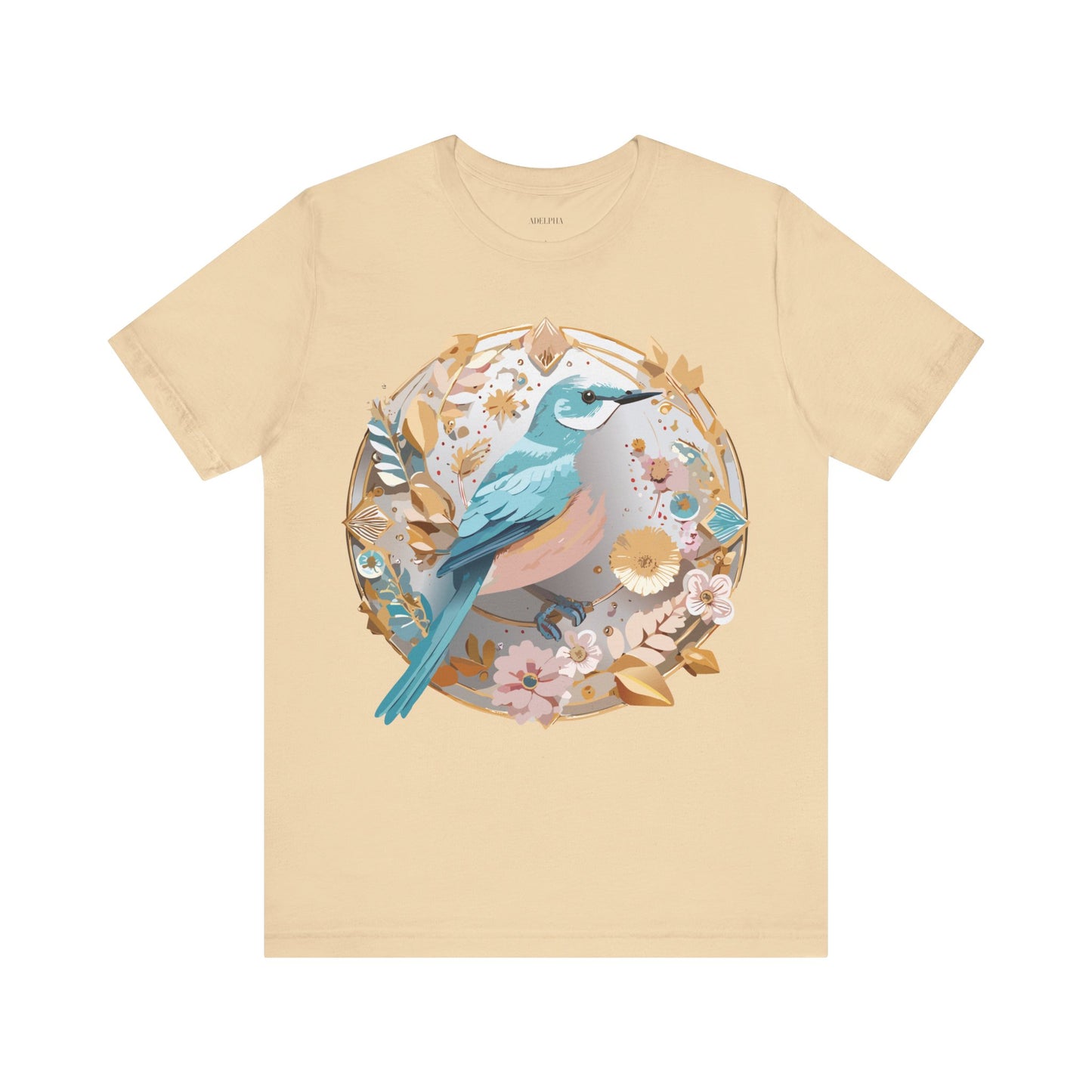 T-shirt en coton naturel - Collection Médaillon