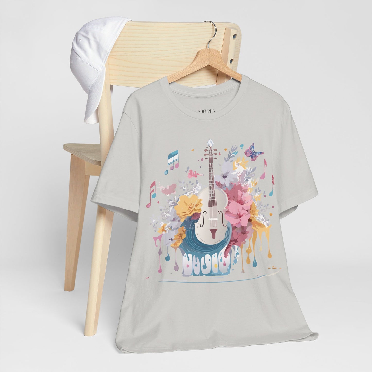 Natural Cotton Tee Shirt - Music collection